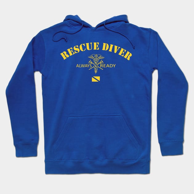 Rescue Diver - Always Ready Hoodie by TCP